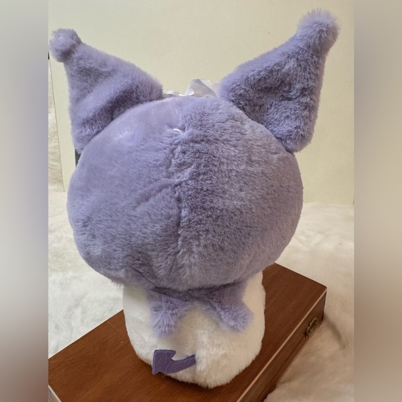 Sanrio Kuromi Plush Toy Holding a Purple Heart 💜 - Picture 2 of 11